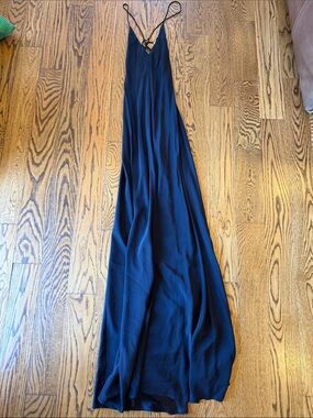 Amanda Uprichard Slip Maxi Dress